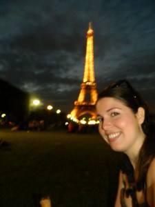 I also had some gelato. When I tried to order in french, the guy selling it laughed at me. 